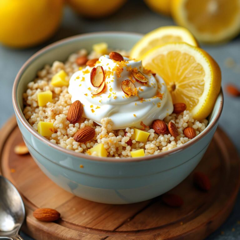 Zitronen-Mandel-Müsli Rezept