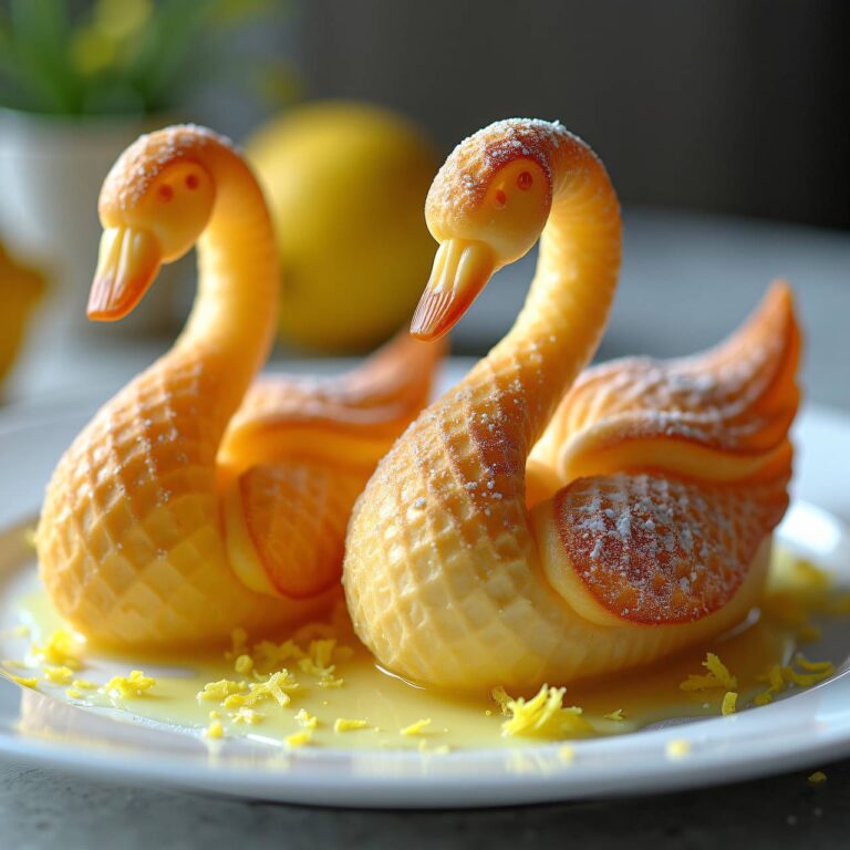 Zitronen-Schwäne Rezept