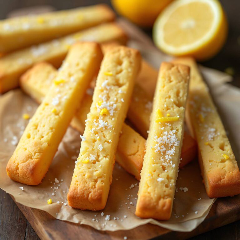 Zitronen-Shortbread Rezept