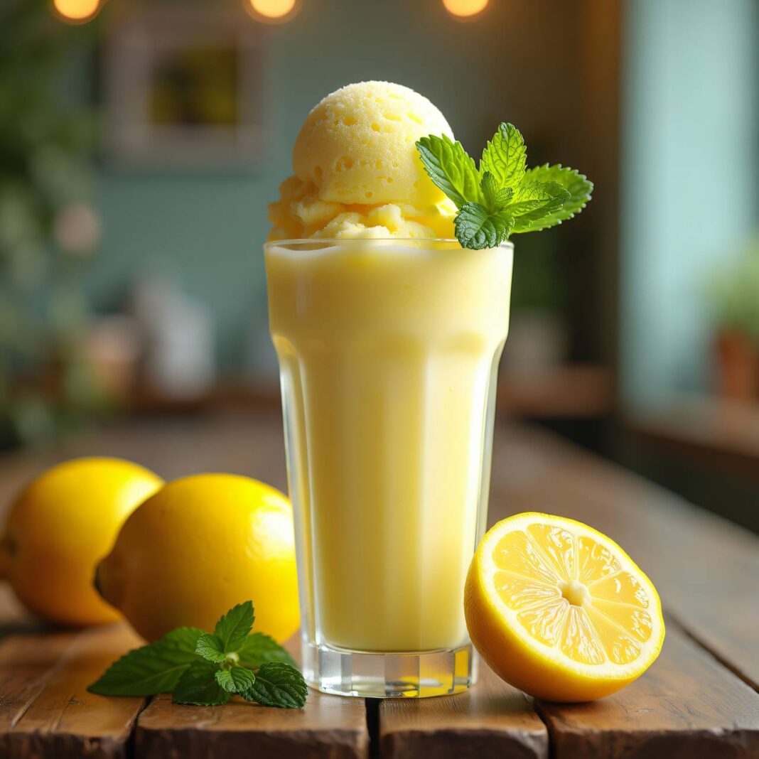 Zitronenfrappé Rezept Zitronenfrappé Rezept