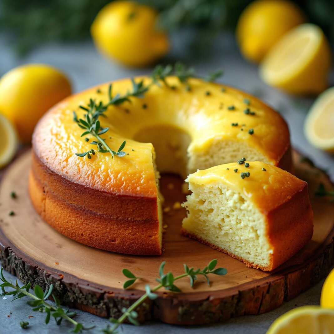 Zitronenkräuter-Cake Rezept Zitronenkräuter-Cake Rezept