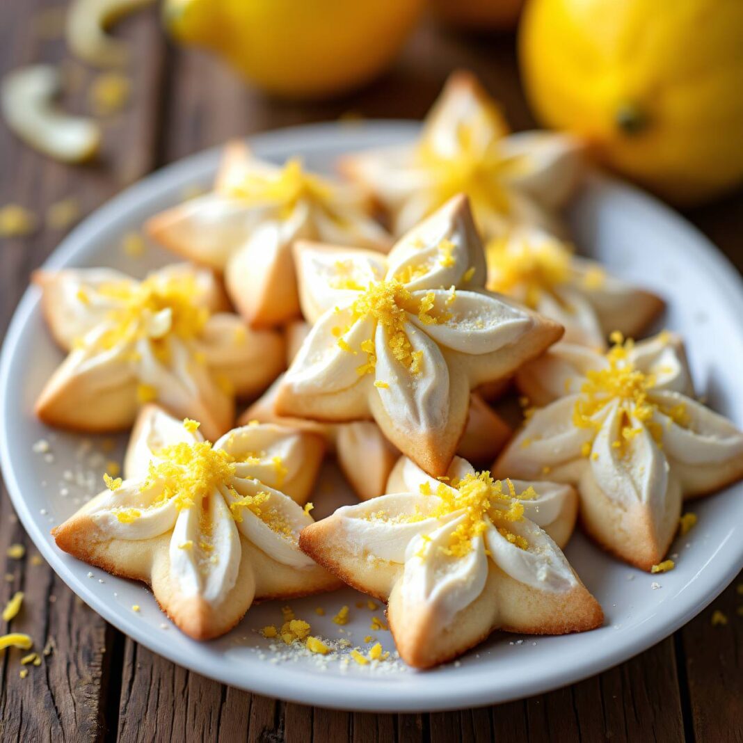 Zitronenmakronen Rezept Zitronenmakronen Rezept