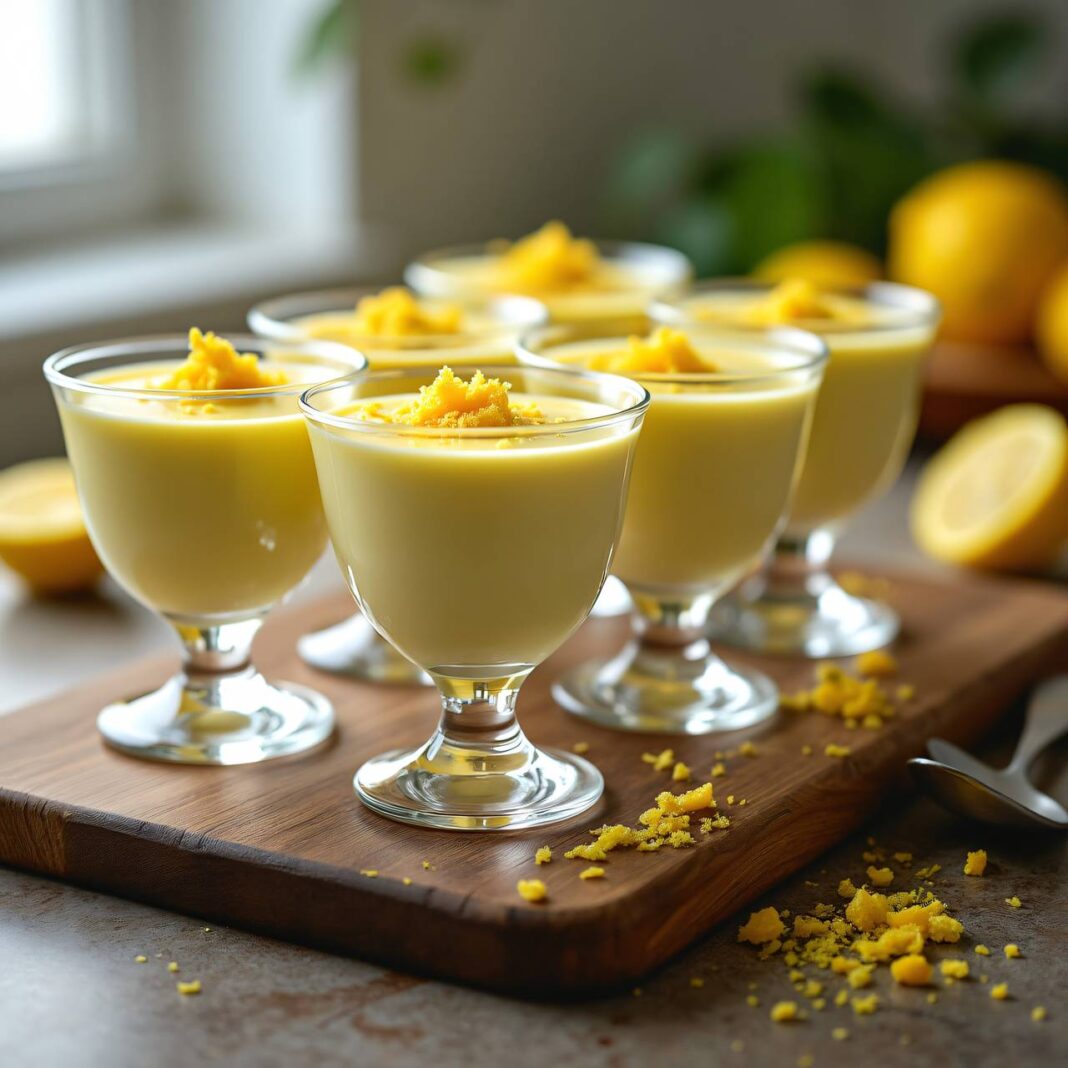 Zitronenmousse Rezept Zitronenmousse Rezept