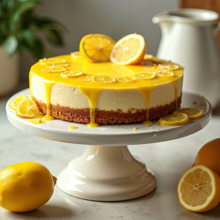 Zitronenquarktorte Rezept