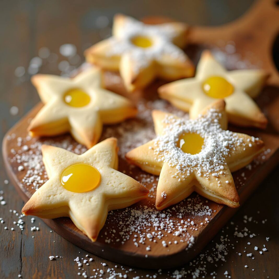 Zitronensterne Rezept Zitronensterne Rezept