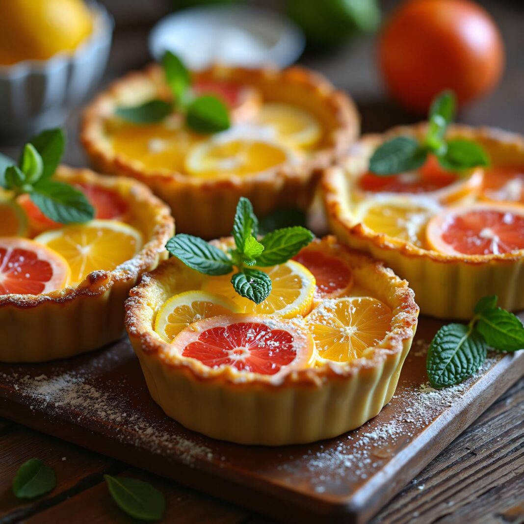 Zitrus-Clafoutis Rezept Zitrus-Clafoutis Rezept