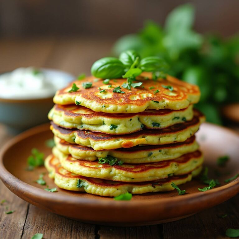 Zucchini-Pancakes Rezept