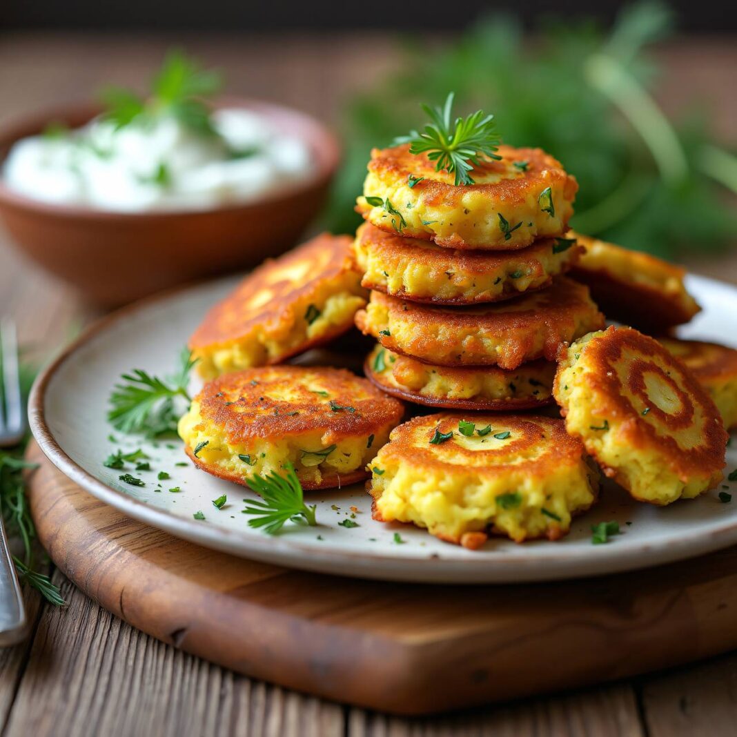 Zucchini-Puffer Rezept Zucchini-Puffer Rezept
