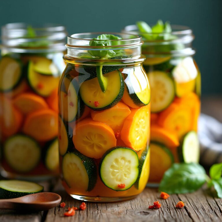Zucchini süss-sauer Rezept