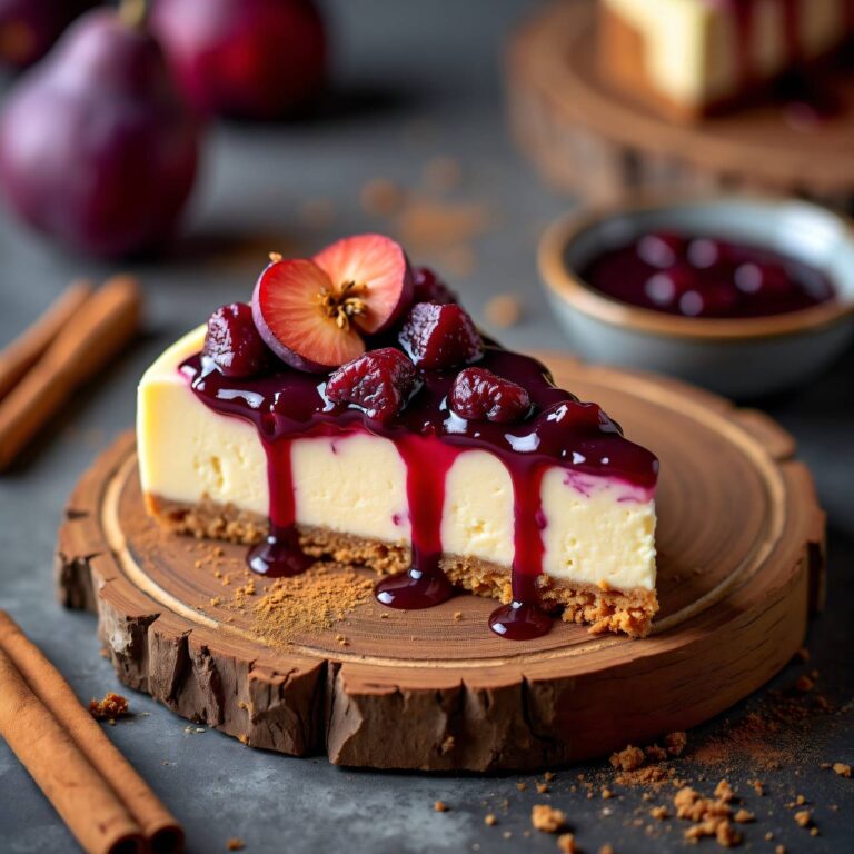 Zwetschgen-Cheesecake Rezept