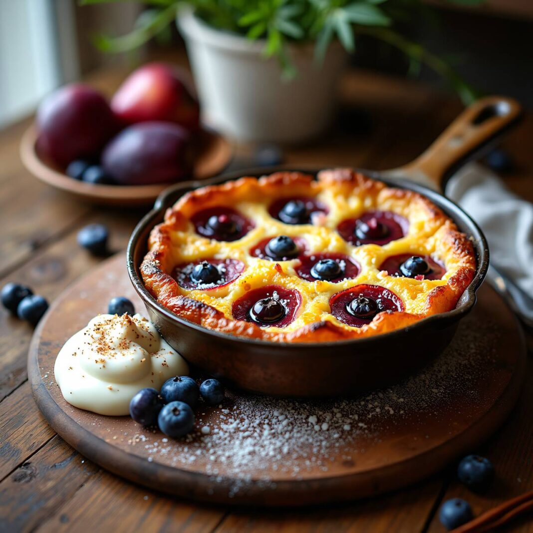 Zwetschgen-Heidelbeer-Rösti Rezept Zwetschgen-Heidelbeer-Rösti Rezept