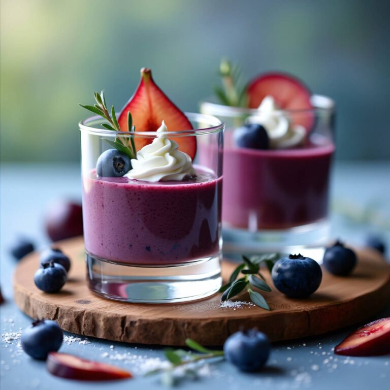 Zwetschgen-Thymian-Mousse Rezept