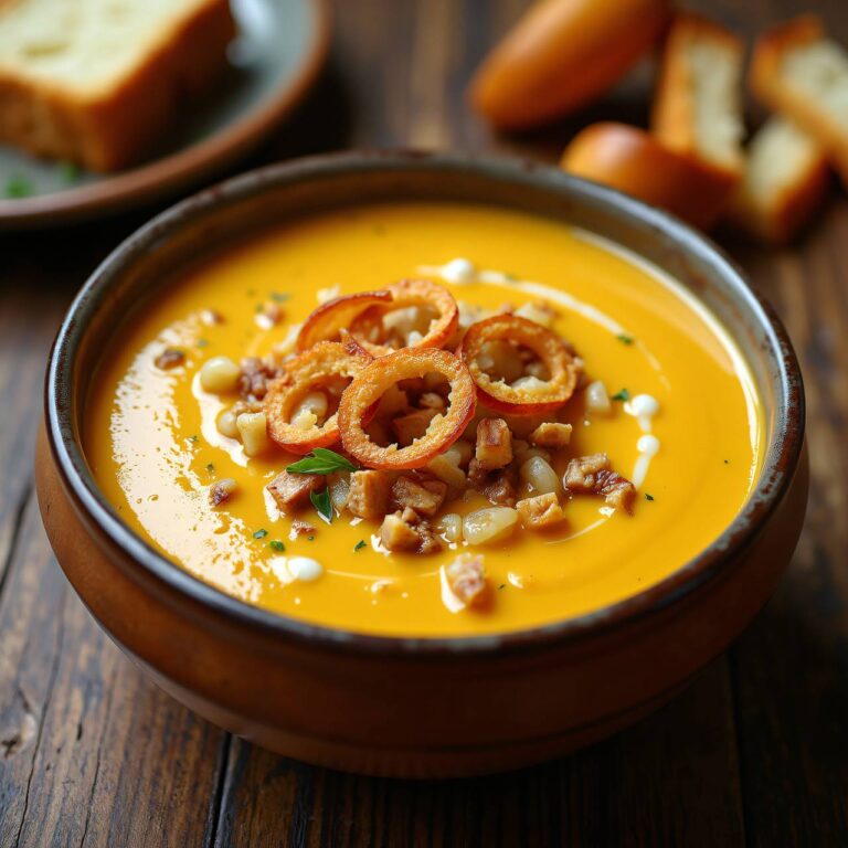 Zwiebel-Crèmesuppe Rezept