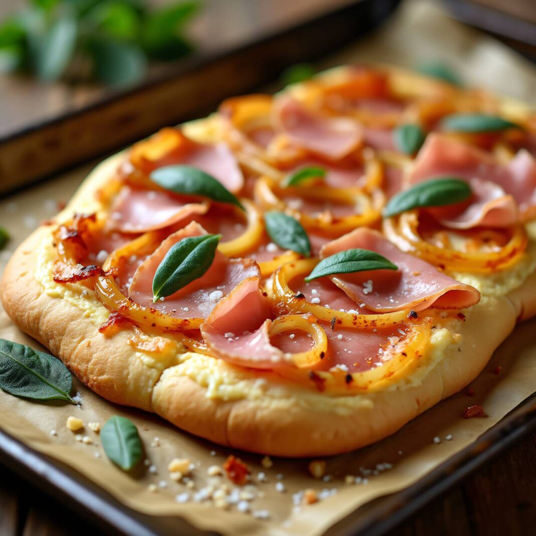 Zwiebelfladen Rezept Zwiebelfladen Rezept