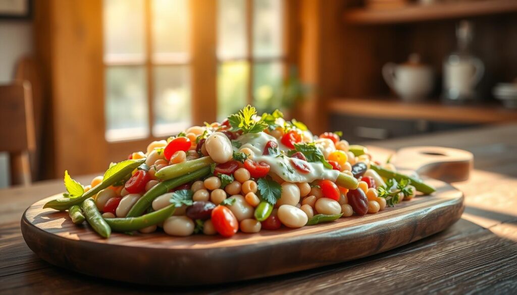 Bohnensalat Serviervorschläge