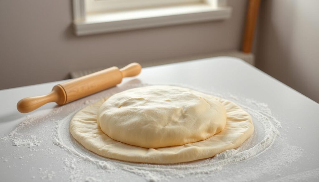 Flammkuchenteig Zubereitung