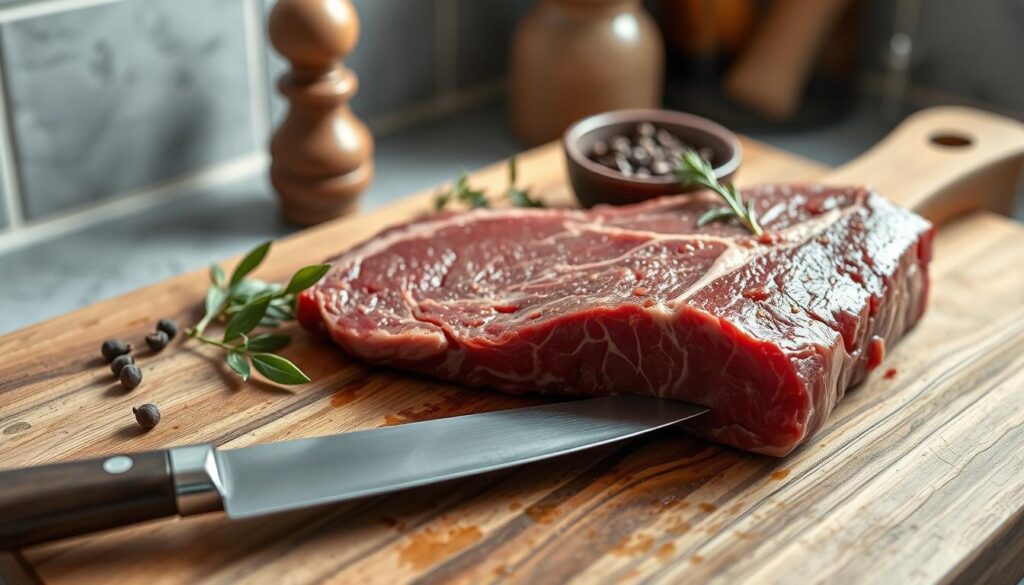 Fleisch richtig schneiden