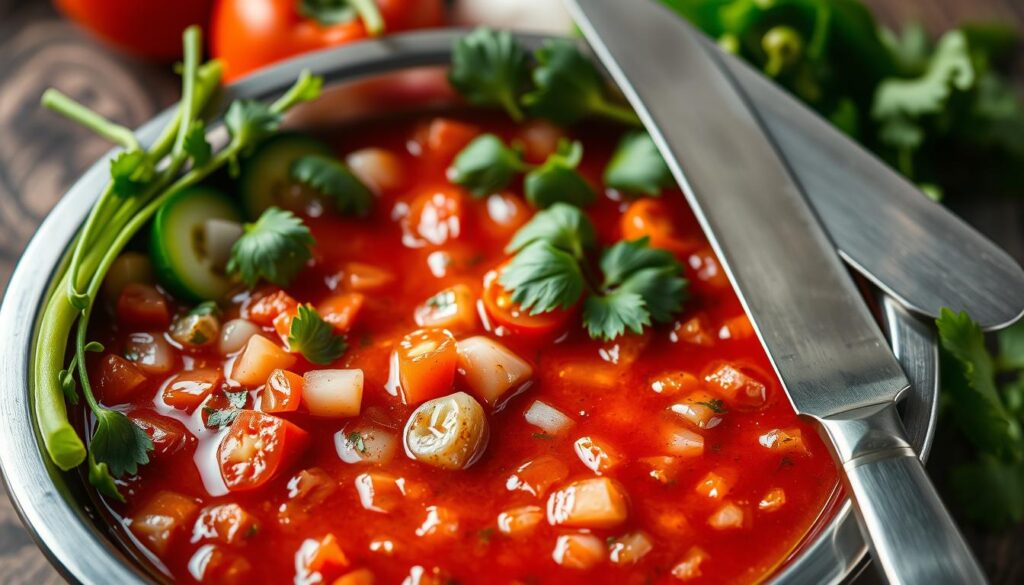 Gazpacho Zubereitung