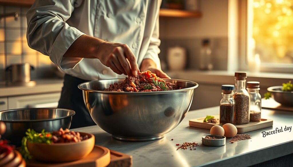 Hackfleisch Zubereitung