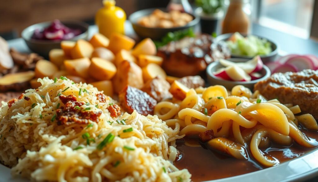 Klassische Beilagen für Mutzbraten