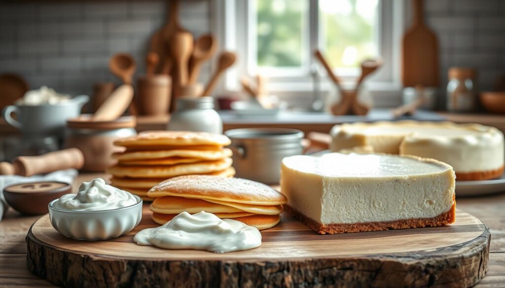 Koch- und Backtechniken für Quark