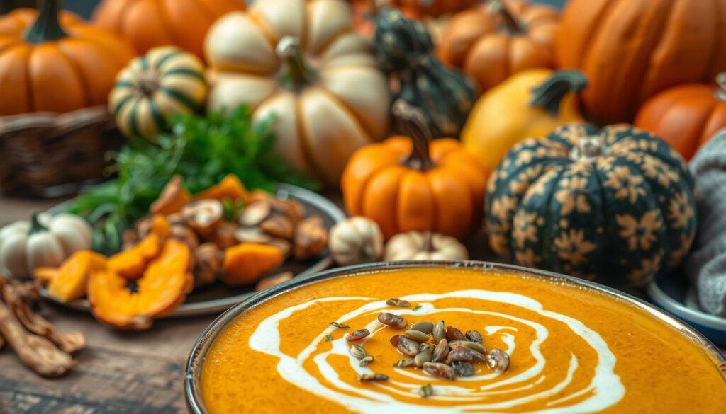 Kreative Variationen der Kürbissuppe