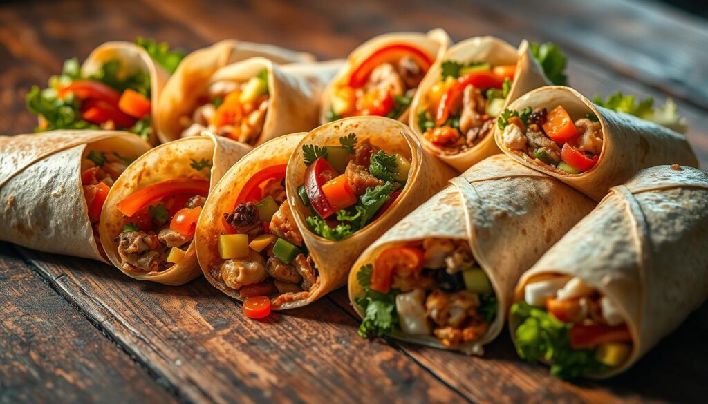 Kreative Wrap-Variationen