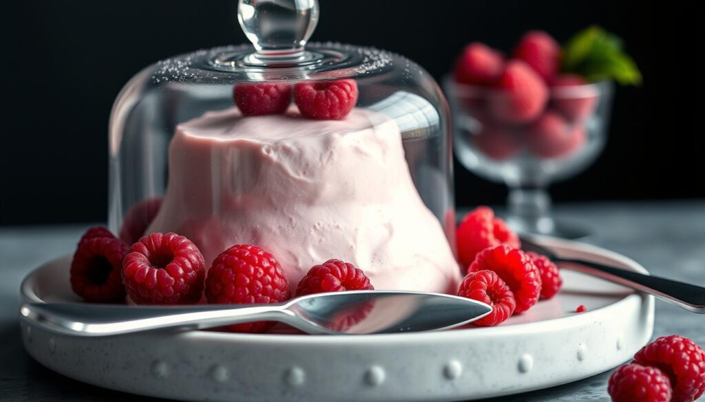 Kühlung und Servieren des Desserts