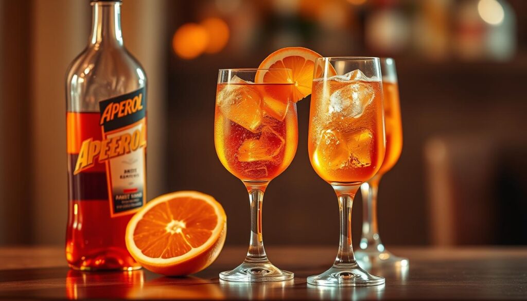 Mischverhältnisse für Aperol Spritz