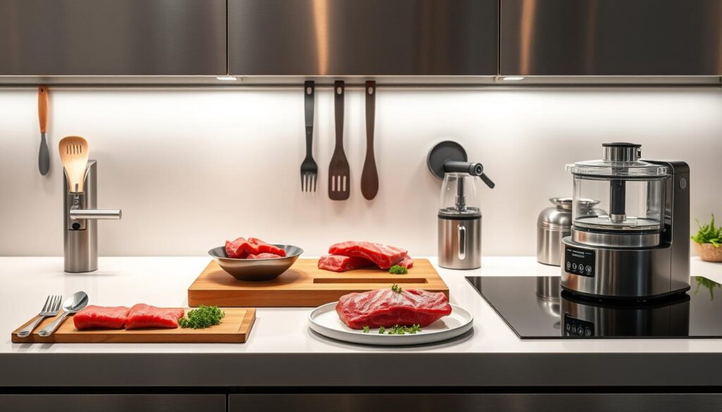 Moderne Küchentechniken für Gulasch