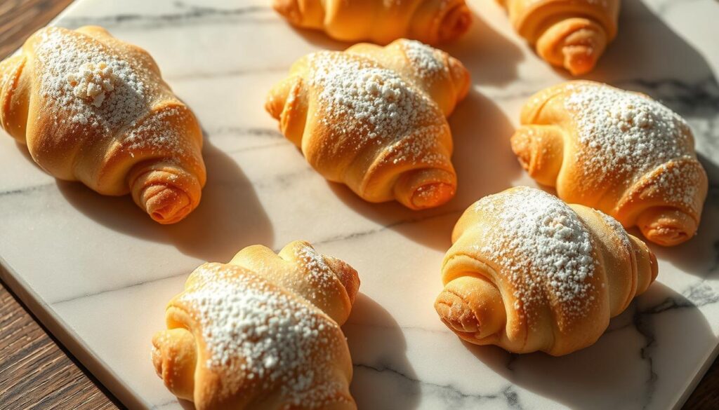 Moderne Präsentation von Plätzchen