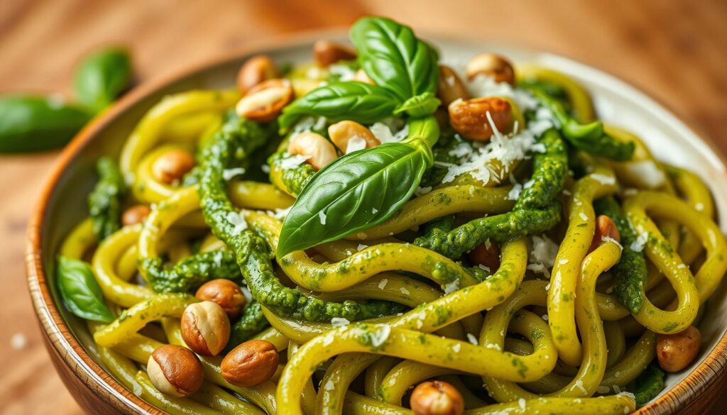 Pasta mit Pesto