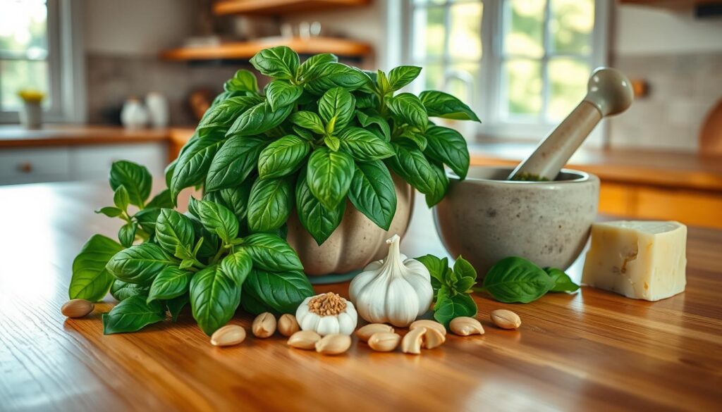 Pesto Zubereitung