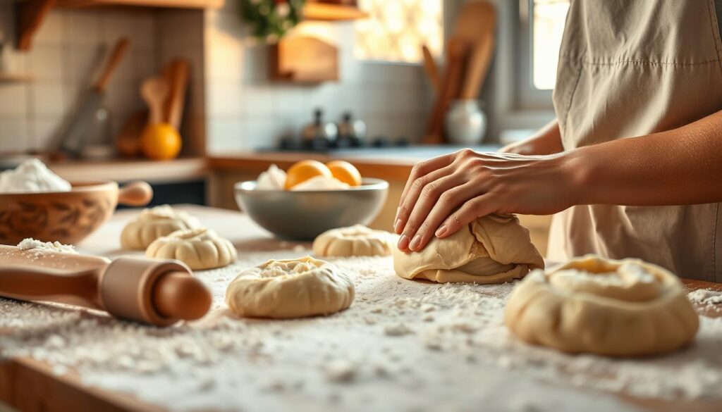 Plätzchenteig zubereiten Plätzchenteig zubereiten