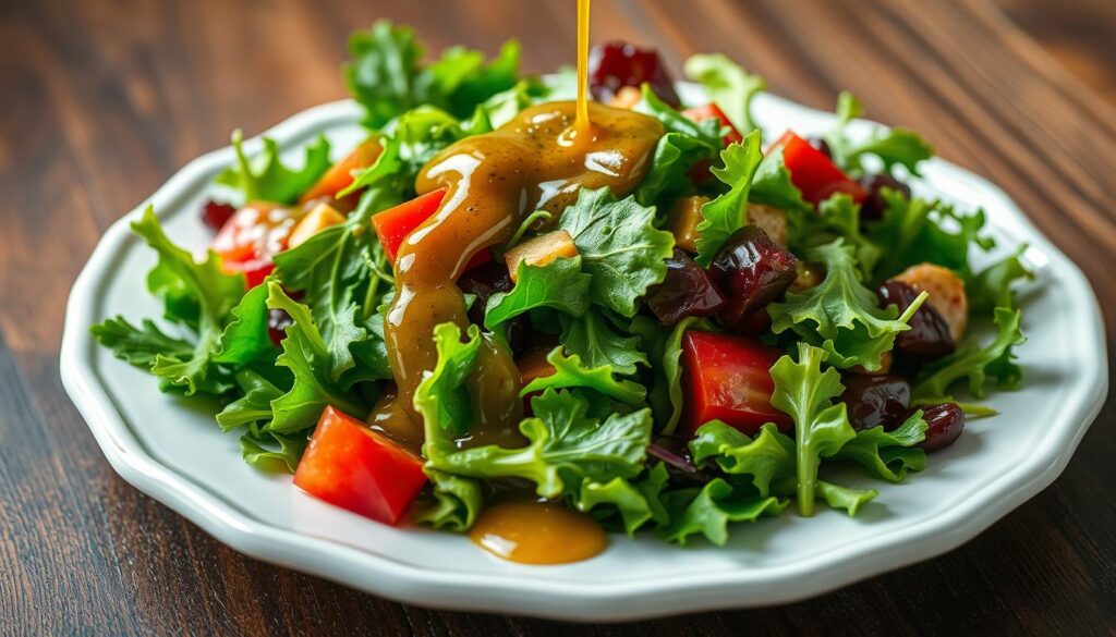 Salat mit Vinaigrette