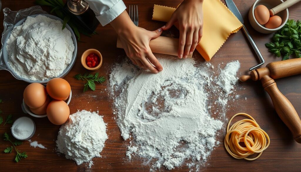 Schritt-für-Schritt-Anleitung für Nudelgerichte