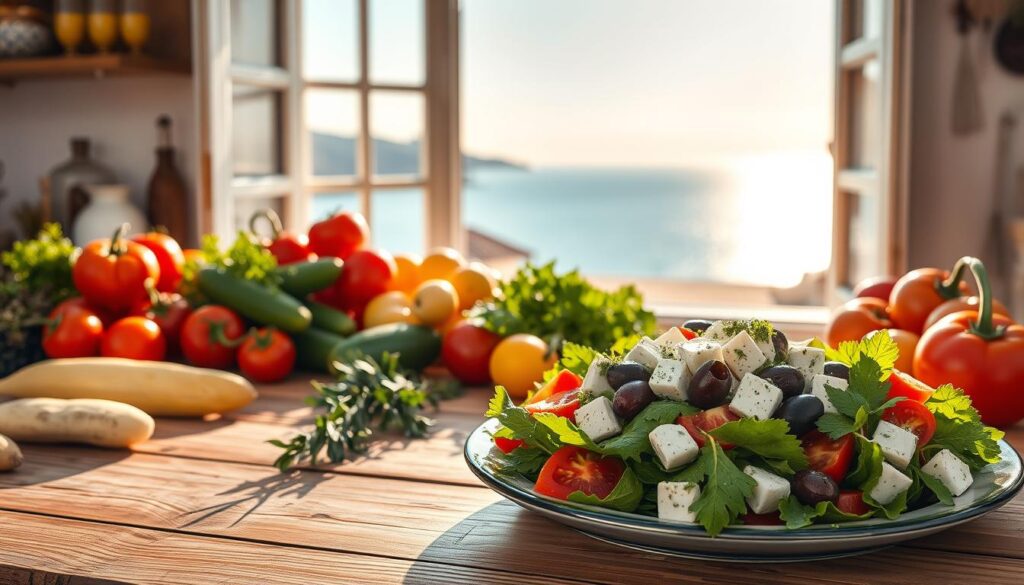 Servierideen für mediterrane Küche