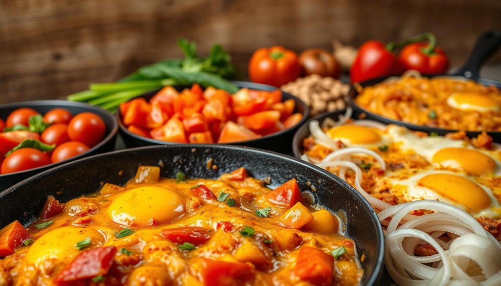 Variationen von Menemen