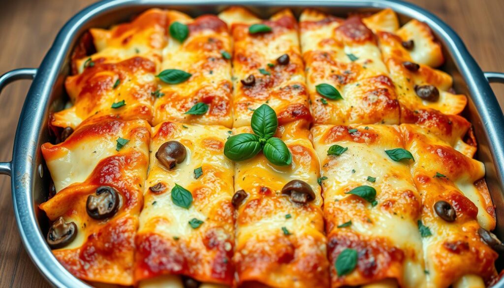 Zubereitung der Gemüselasagne