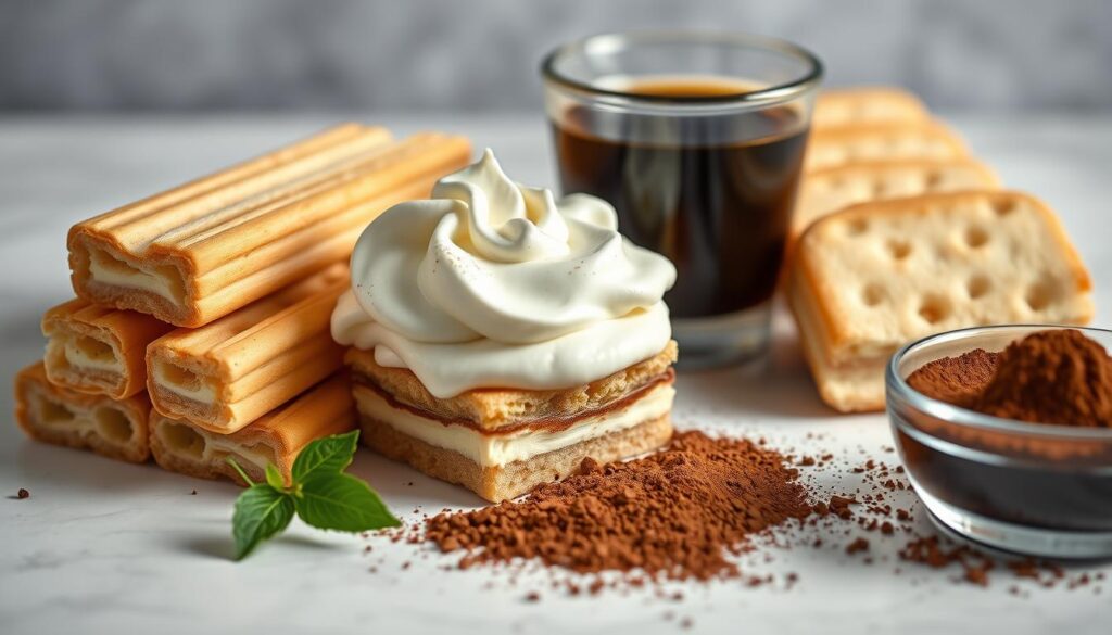 Zubereitungsschritte für Tiramisu