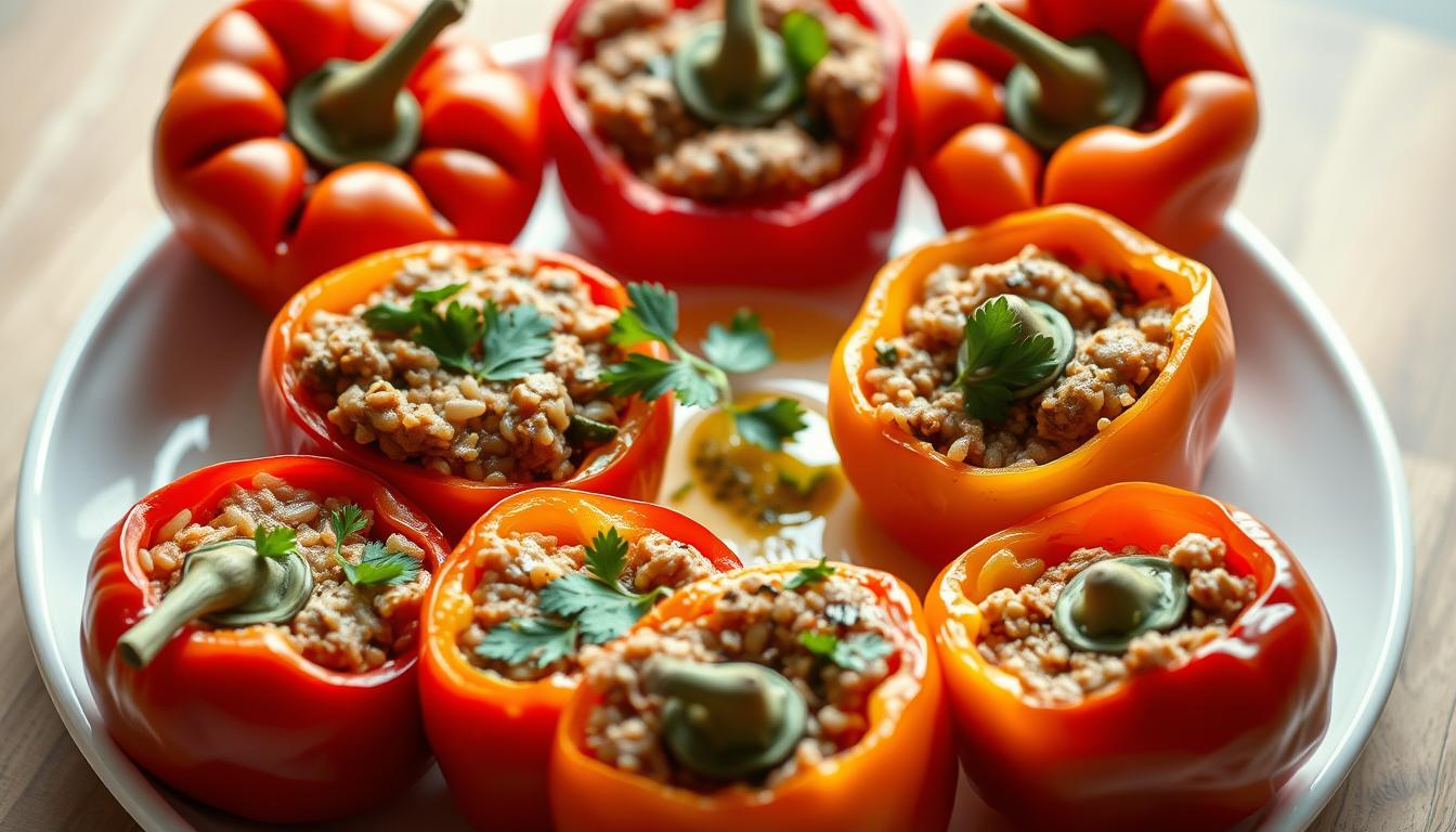 gefüllte paprika