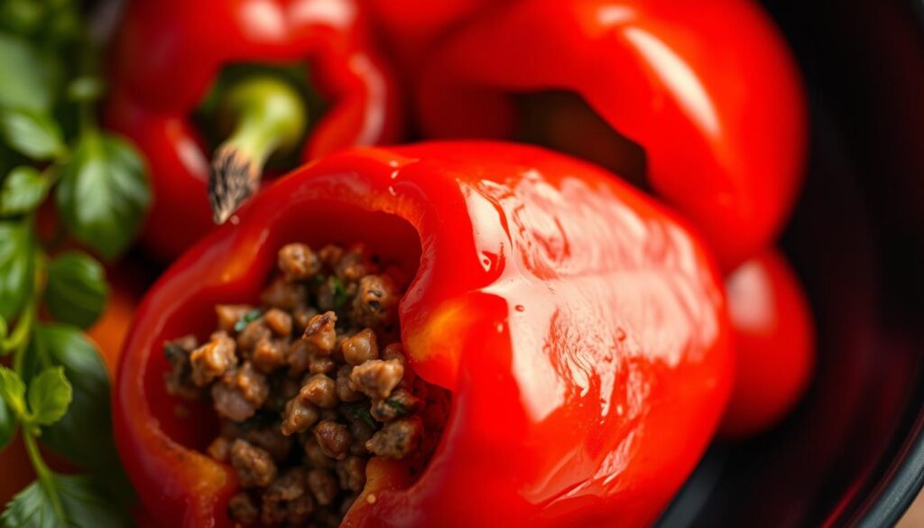 gefüllten paprika im airfryer