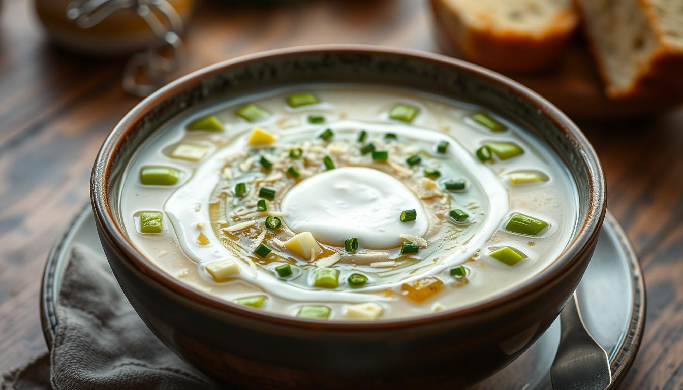 käse lauch suppe