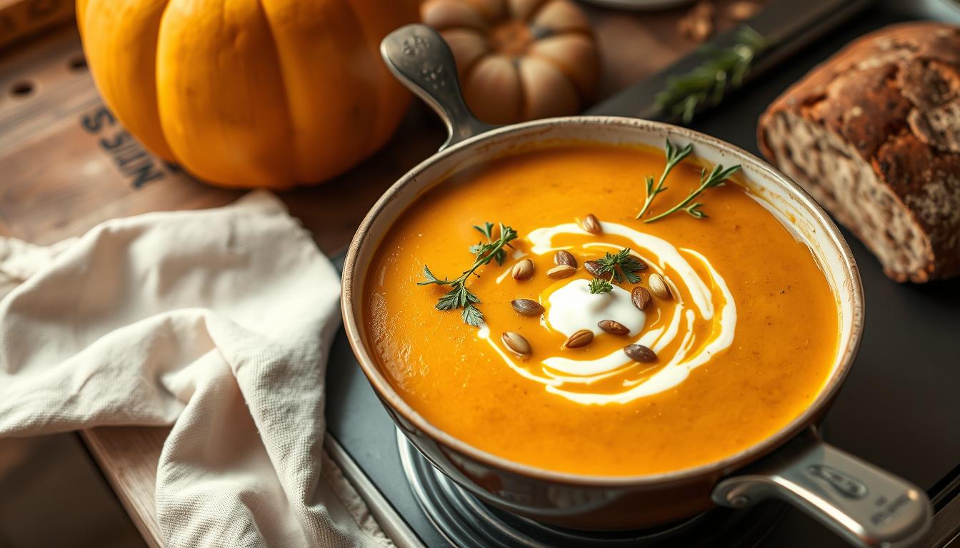 kürbissuppe rezept